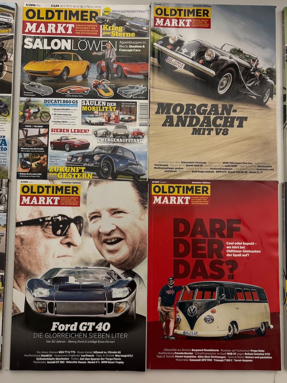 Riviste & Magazine: Oldtimer Markt, ganzer Jahrgang 2016 – Usato da Rütihof venduto da Bashful 2