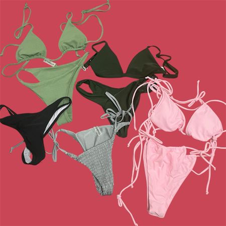8 Teile 1 Preis❗️ 3 Bikinis 2 Bade Slips