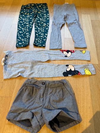 Kleiderpaket Mädels #6, Grösse 104 - Hosen (x4)
