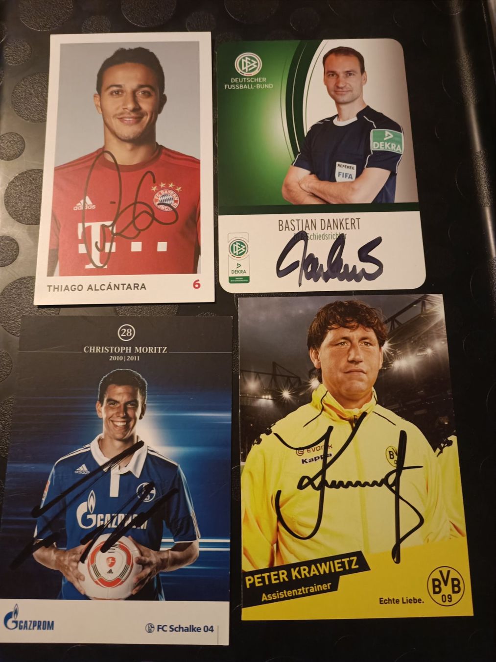 Autographes: Fussball 4x  handsigniert Set – D'occasion à Menziken par Artographs