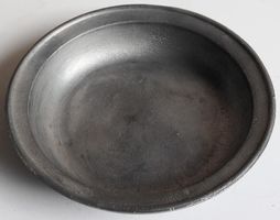 Antiker Zinnteller 1940er Jahre
