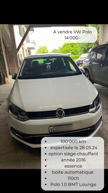 Voiture VW Polo