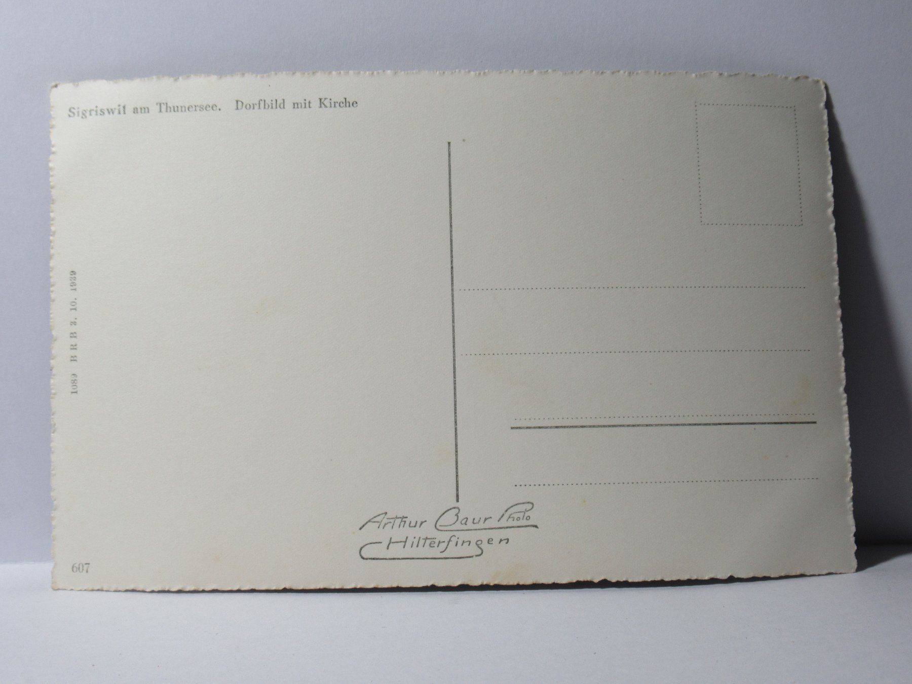 Cartoline postali: Sigriswil am Thunersee , Kirche – Nuovo (secondo la descrizione) da Grenchen venduto da Bluemchen1900 2