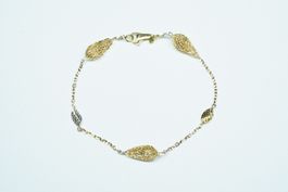 Armband 18k Gelb- Weissgold