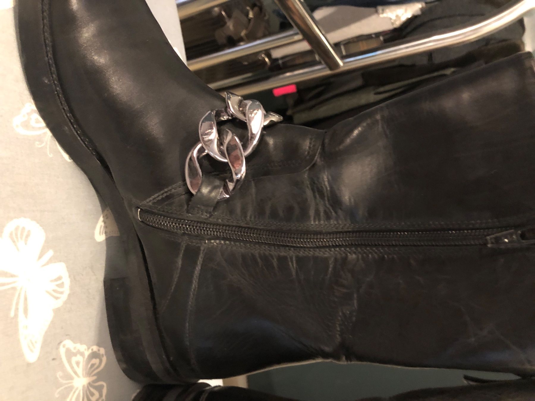 Högl Scarpe da donna: Biker Boots von Högl 42 schwarz – Usato da Koblenz venduto da Ivy_Belle 1