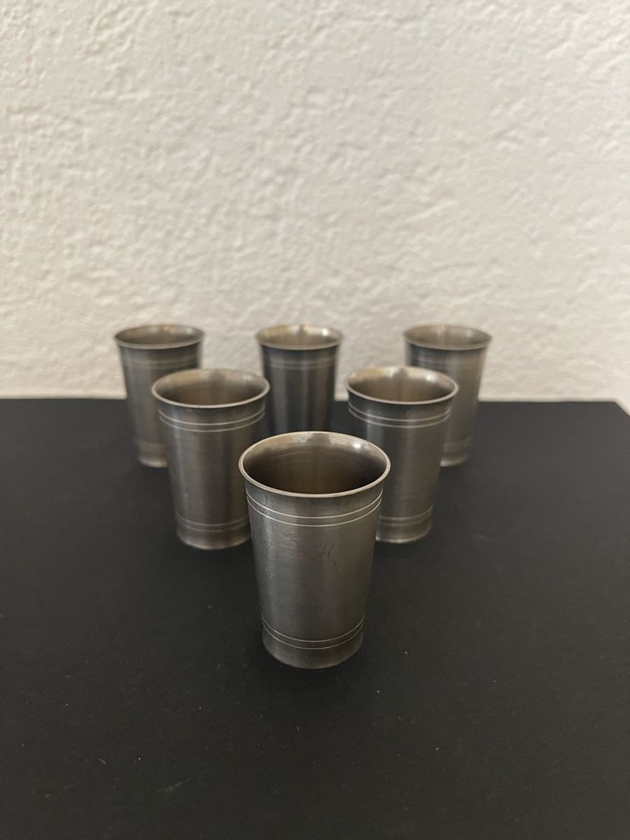 Sigg Tazze: 6 Sigg Becher Zinn – Usato da Känerkinden venduto da Naebedra