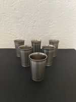 6 Sigg Becher Zinn