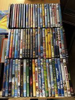 Lot de 69 DVD enfants et famille 
