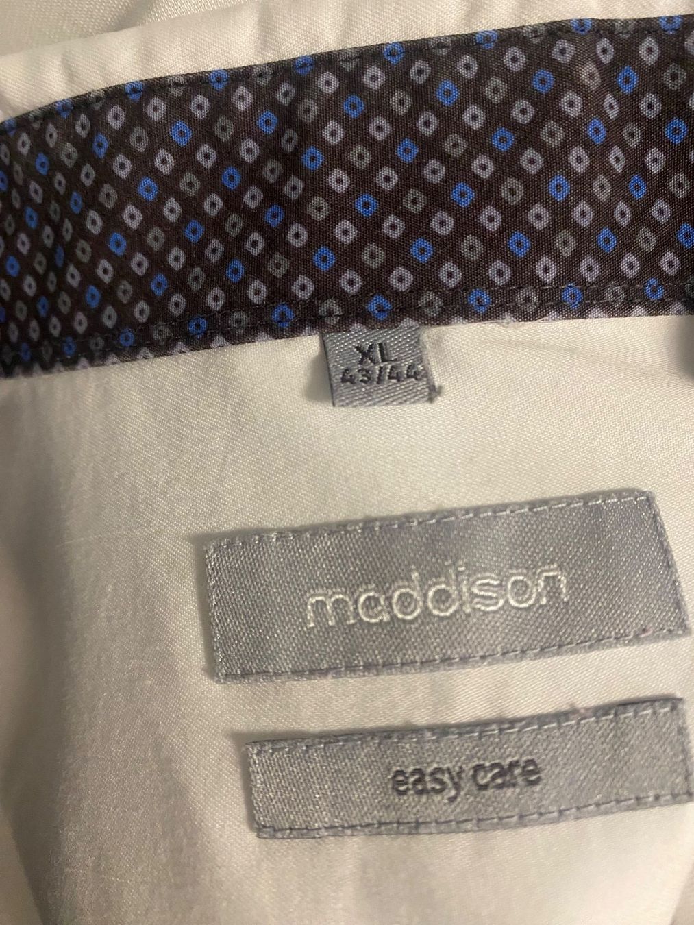 Maddison Hemden: Herrenhemd Langarm, Gr. XL, easy care – Gebraucht aus Arni AG von Mimo007 3