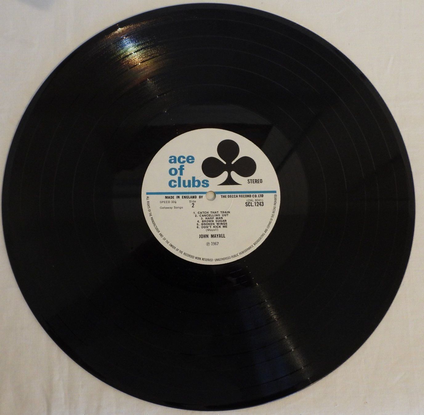 Vinyles: John Mayall the blues alone  LP 1967 – D'occasion à Dübendorf par mar_85sd 4