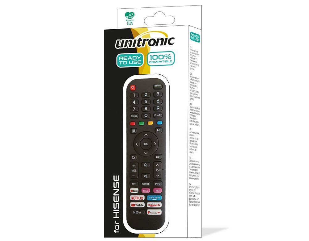 Telecomandi: OEM Fernbedienung HISENSE TVs – Nuovo e nell'imballaggio originale da Dietlikon venduto da SAT-SWISS 1