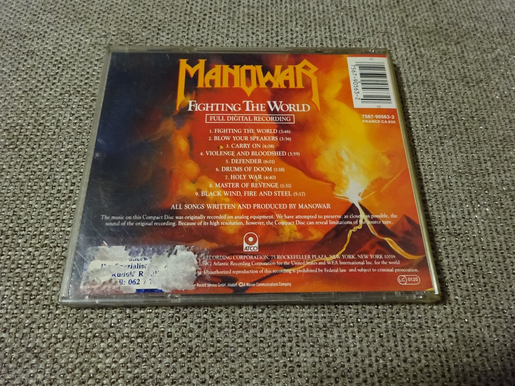 CDs: Fighting The World/Manowar – Gebraucht aus Rothrist von Mistery1 1