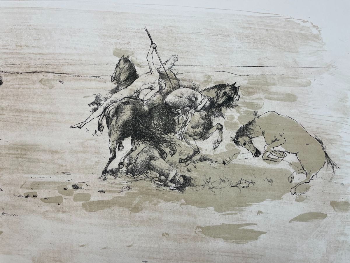 Arts picturaux & lithographies: Otto Bachmann LITHOGRAPHIE SIGNIERT NUMMERIERT – D'occasion à Gersau par grafik-kunst 3