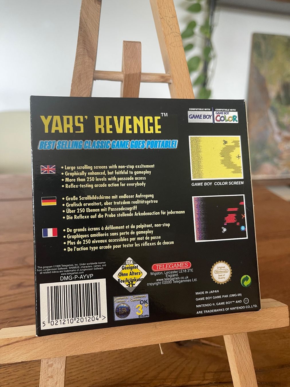 Yars' Revenge Game Boy Color Komplett in Box NOS NEU!!! (Neu (gemäss ...