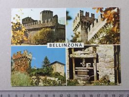 Bellinzona, 4 Ansichten, Castelli, 1978