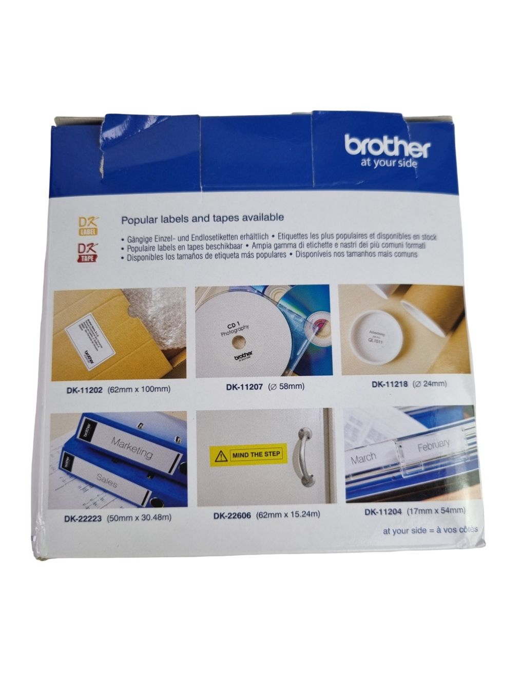 Brother Carta: BROTHER Adress-Etiketten – Nuovo (secondo la descrizione) da Wangen b. Olten venduto da Restwert_Wangen 2