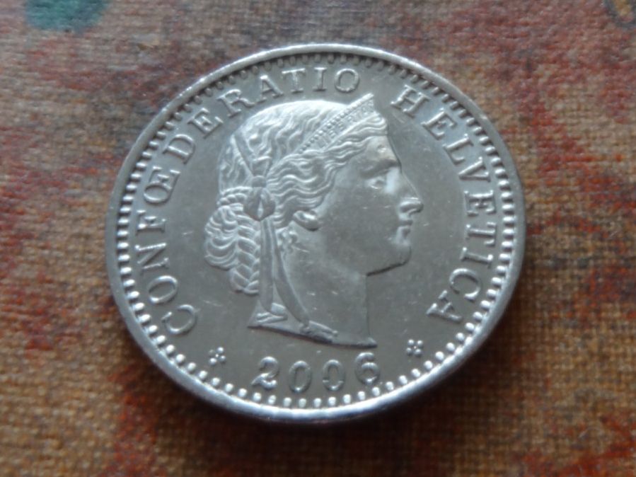 Tutti le monete: 20 Rp. 2006 – Usato da Romanel-sur-Lausanne venduto da Swift13