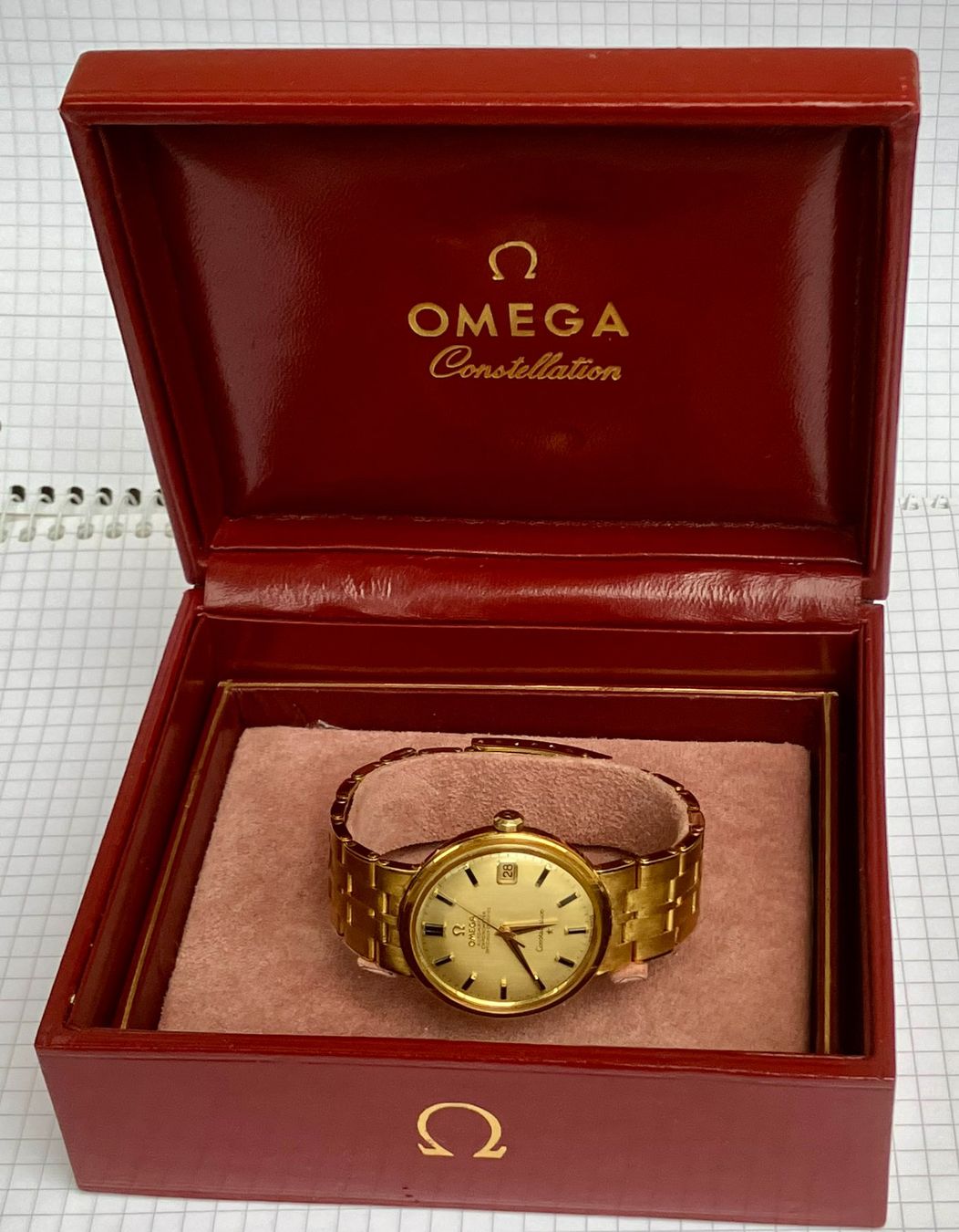 Omega Orologi: Omega Constellation Gold 18 kt. – Usato da Reinach BL venduto da dchus 5