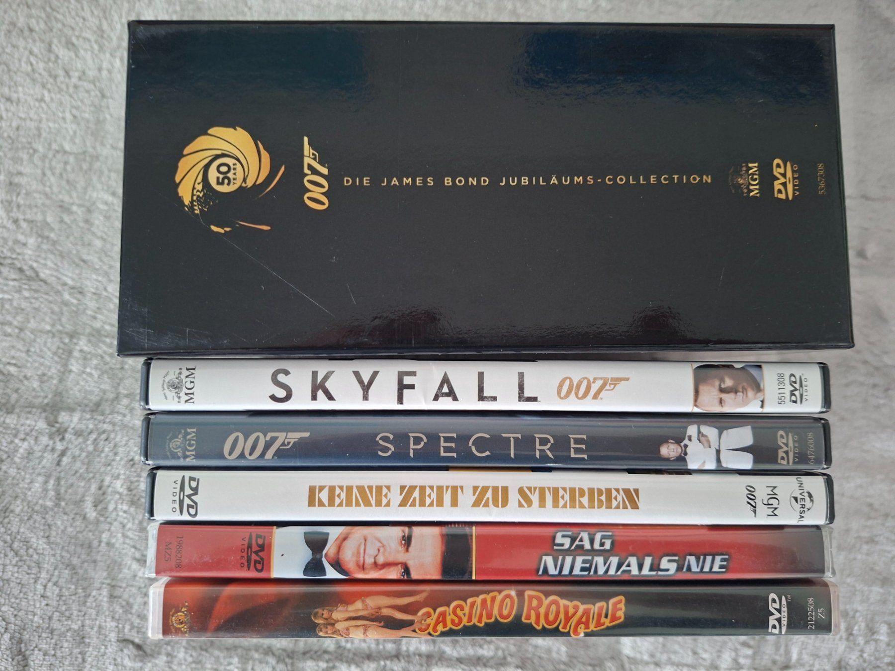 Tutti i DVDs: 27 x JAMES BOND - COLLECTION DVDs  - DIG -BOX – Usato da Aesch BL venduto da Burschi59 4