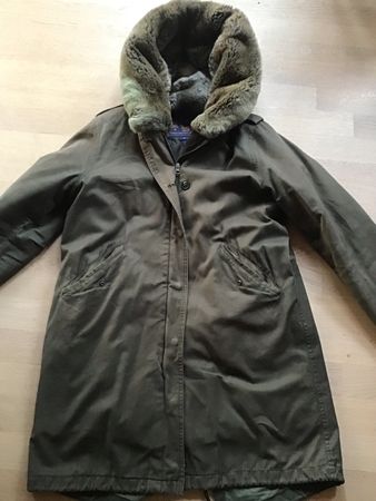 Parka Woolrich John Rich & Bros olivgrün Grösse M hoher NP