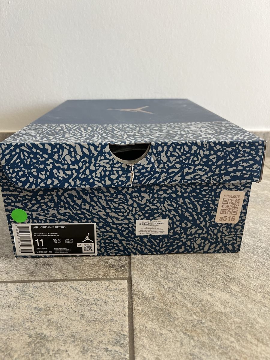 Jordan Scarpe da uomo: Jordan 3 Retro Wizards Grösse 45 – Nuovo e nell'imballaggio originale da Weggis venduto da gia_9p26 4