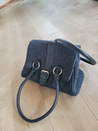 Edle Harris Tweed Handtasche, neuwertig, Top Zustand!