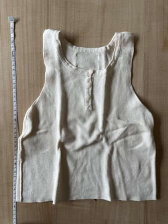 Zara Top, Gr. 152, creme weiss, Sommer Top, neuwertig