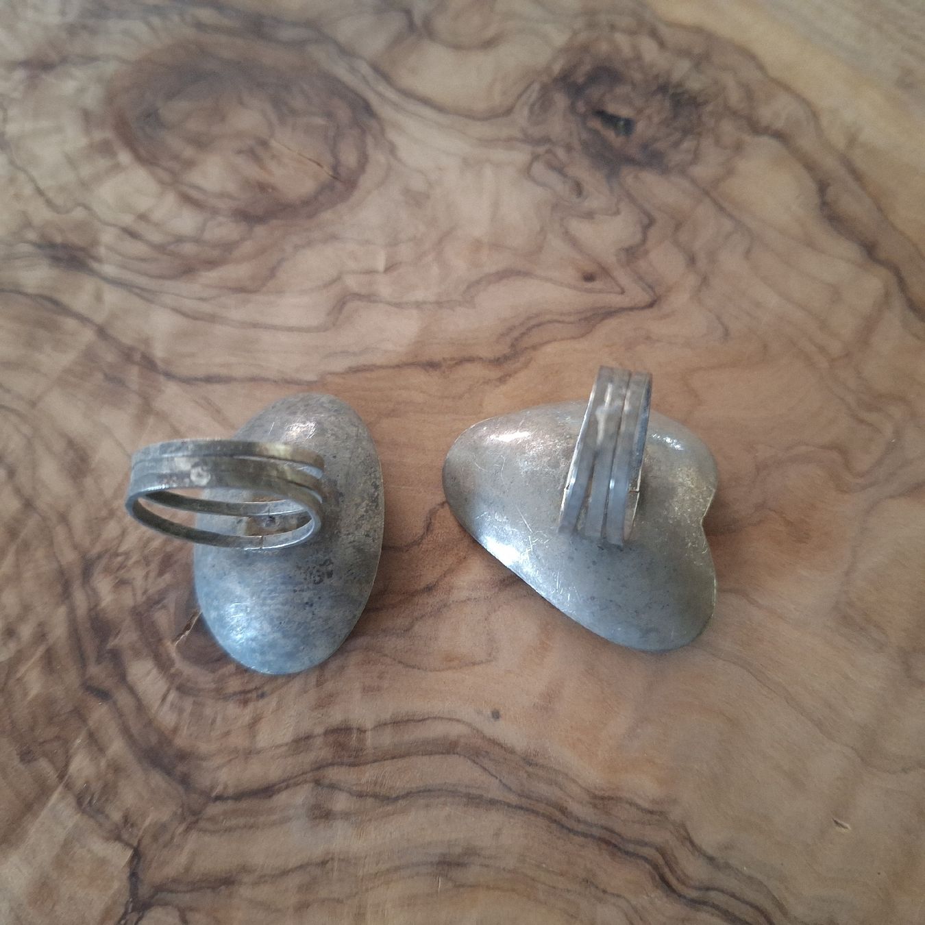 Anelli: Versand möglich.  2 ältere, Vintage Ringe – Usato da Winterthur venduto da Goldpipau 6