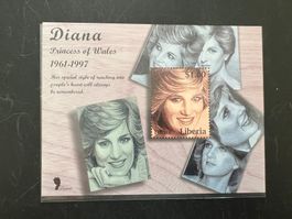 1997 Princess Diana Liberia Block **  (A485)