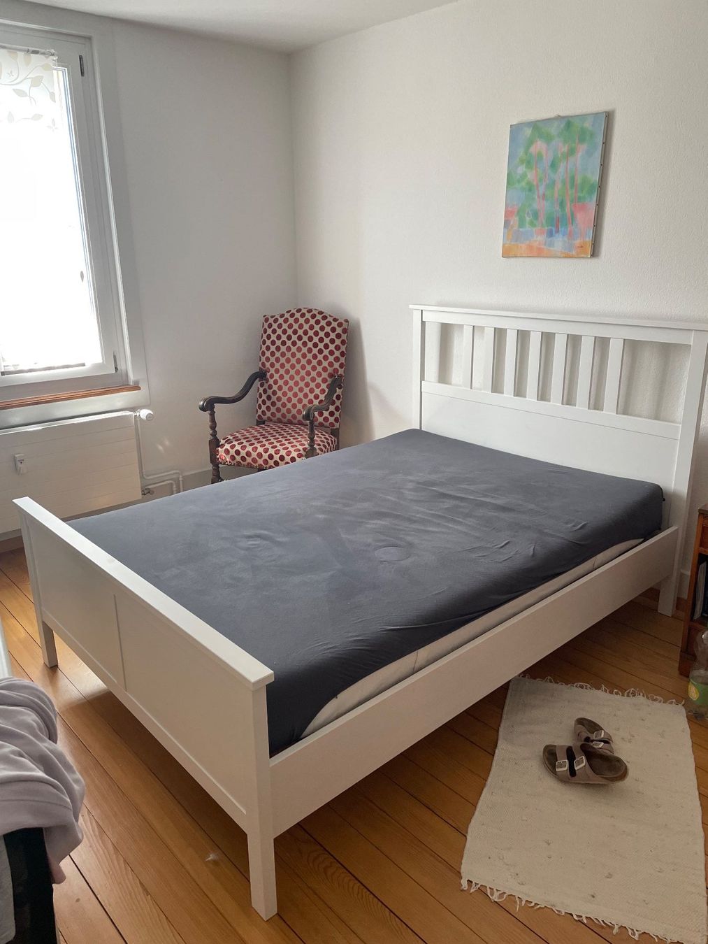 Betten: Hemnes Bett 140 cm Breit mit Lattenrost – Gebraucht aus Bern von eva_j5x6