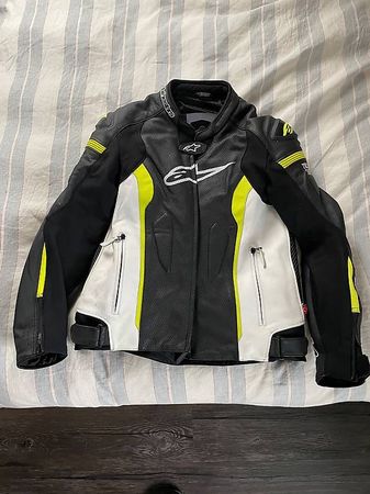 Veste cuir moto Alpinestars