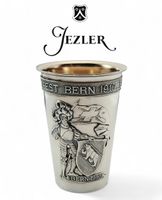 Jezler Silberbecher Eidg. Schützenfest Bern 1910 - 800Silb