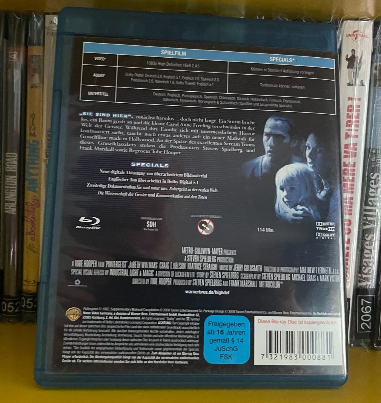 Tous les DVDs: Poltergeist (1982) - Blu-ray – D'occasion à Semsales par __Florian__ 2