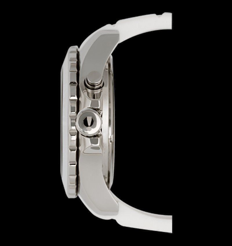 Orologi: KYBOE! SILVER MIRROR SPIEGEL ZIFFERBLATT – Nuovo e nell'imballaggio originale da Bremgarten AG venduto da New_Design_Swiss 1
