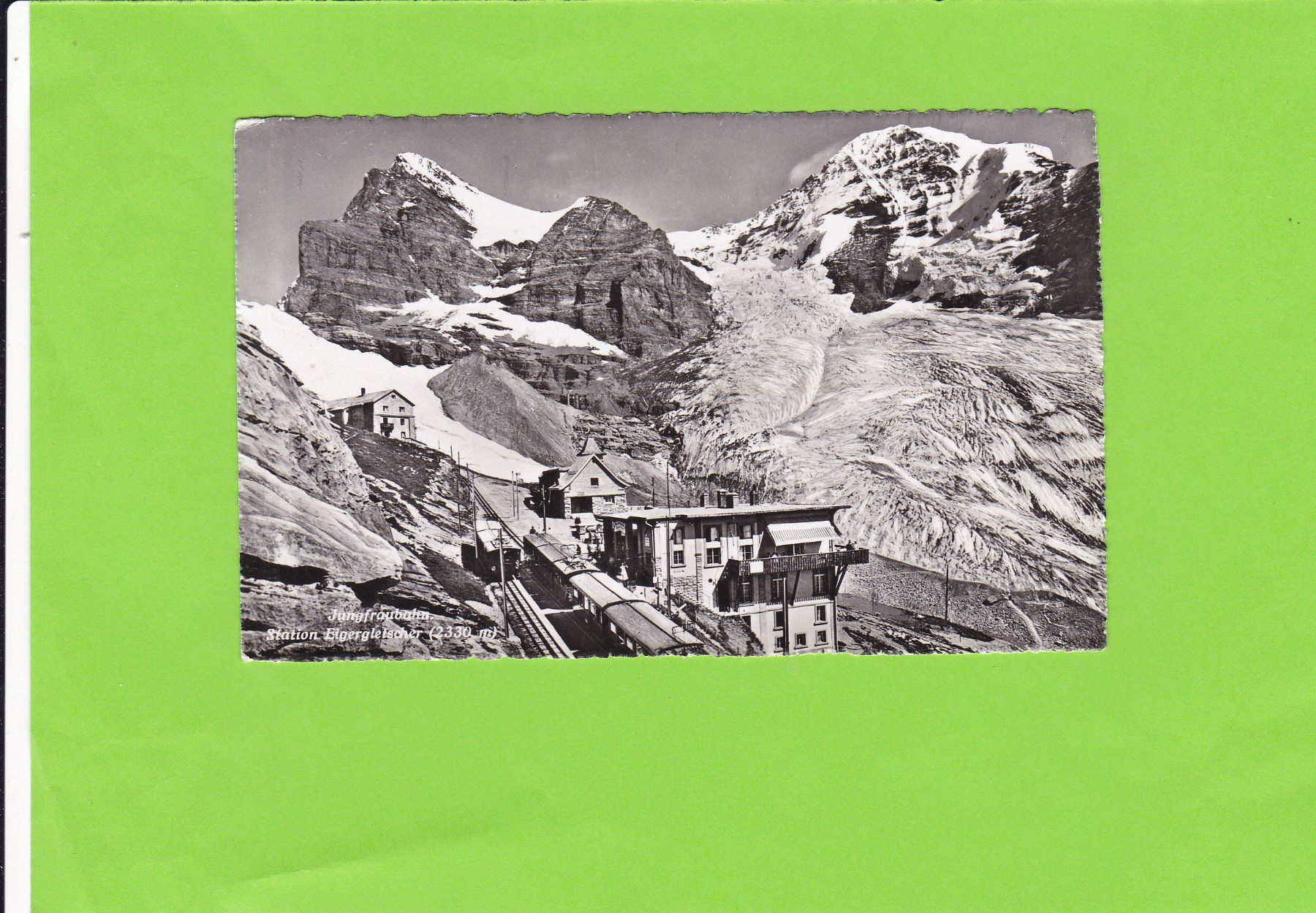 Cartes postales: Jungfraubahn-Station Eigergletscher – D'occasion à St. Peterzell par neckertal