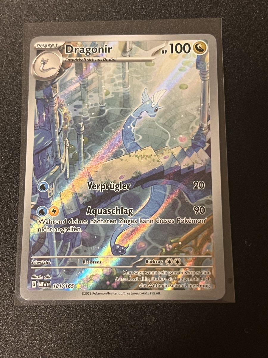 Pokémon Carte collezionabili: Dragonir - 151 - DE – Usato da Stallikon venduto da clemzou