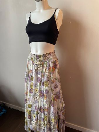Jupe longue florale - taille S