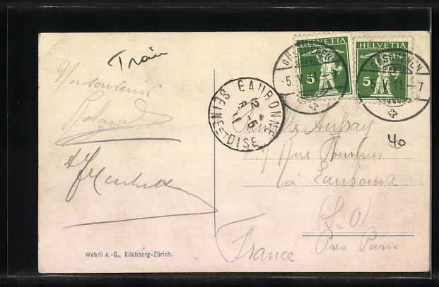 Cartes postales: Gotthardbahn verlässt einen Tunnel, sch – D'occasion à Berlin par bartko-reher 1