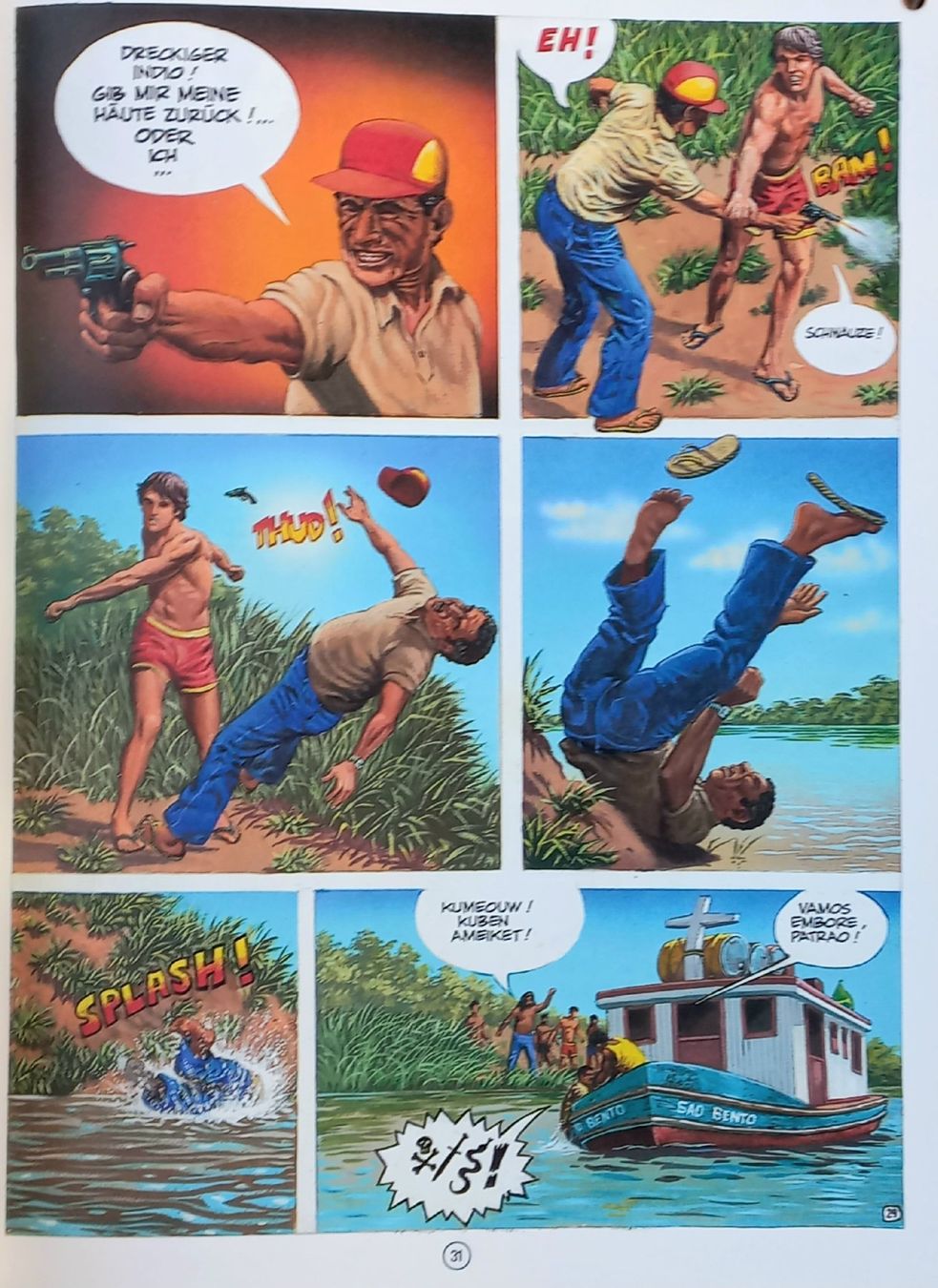 Fumetti: Comic - Weisser Bruder der Kayapo – Usato da Niederuzwil venduto da lubimaja 3