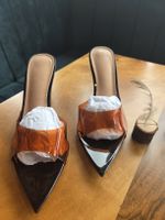 Spitze Sandale mit Absatz