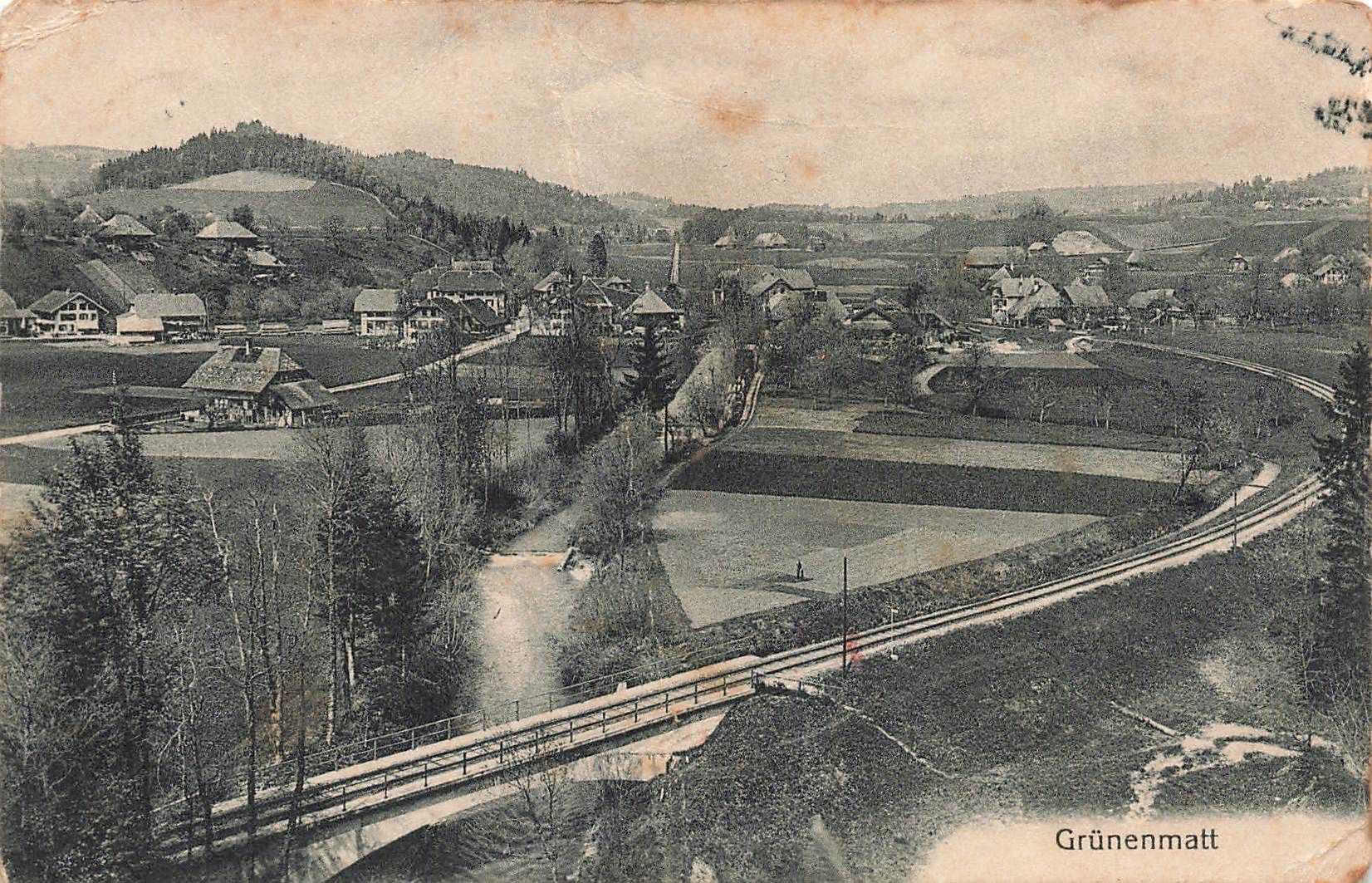 Ansichtskarten: Grunenmatt – Gebraucht aus Biasca von Blenio71