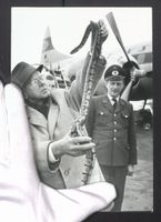 Fotografie Dr. Horst Sieloff mit einer S