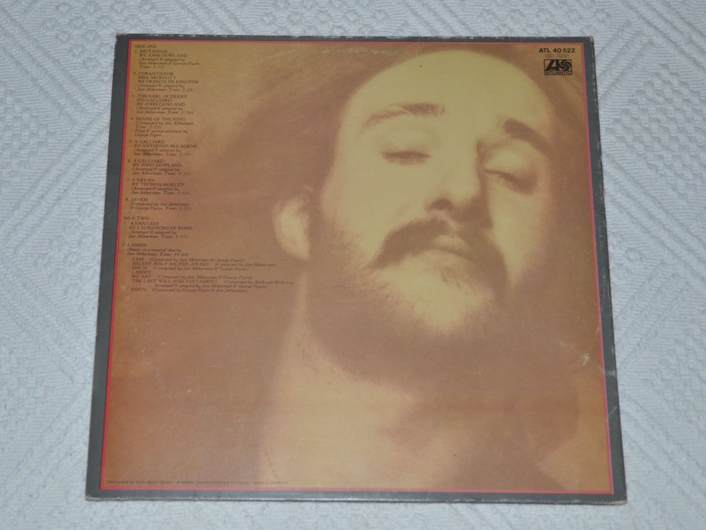 Vinyles: LP Jan Akkerman - Tabernakel – D'occasion à Boll par Theodora15 1
