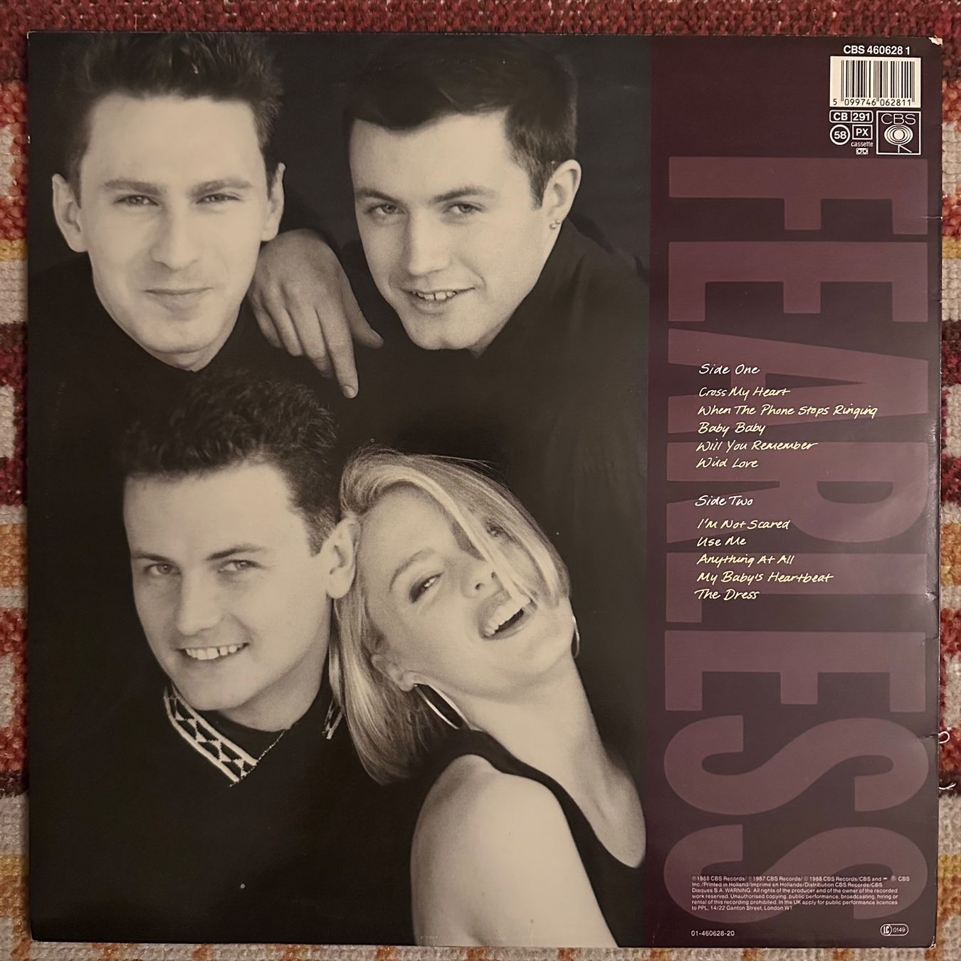 Dischi in vinile: LP - Eighth Wonder - Fearless – Usato da Breganzona venduto da Onairda75 1