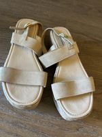 Sandaletten beige Grösse 38 gute Zustand