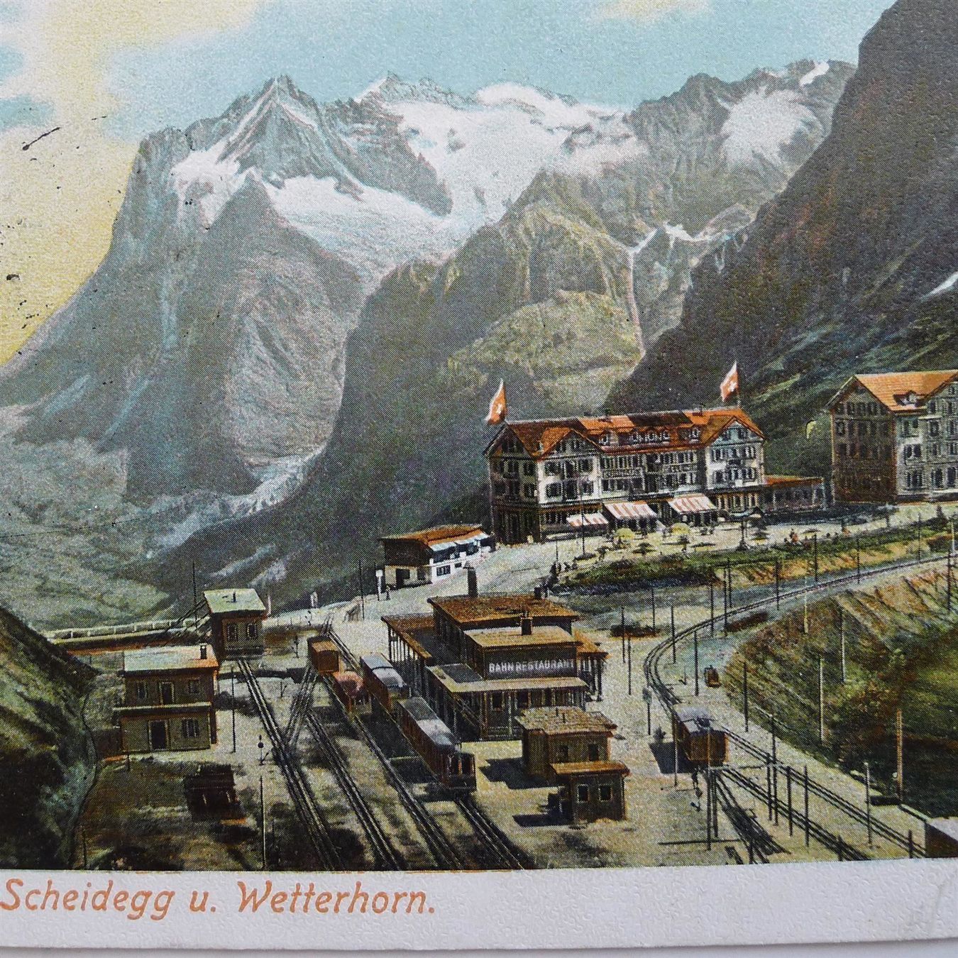 Cartoline postali: Postkarte Wengernalp Scheidegg BE – Usato da Ebikon venduto da SilvioFreund 1