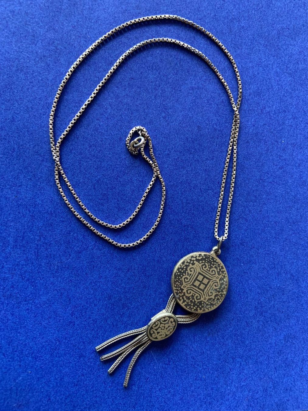 Anhänger: Silberkette Orientalisches Amulett (60cm) – Gebraucht aus Laufen von Bellebellezza 7