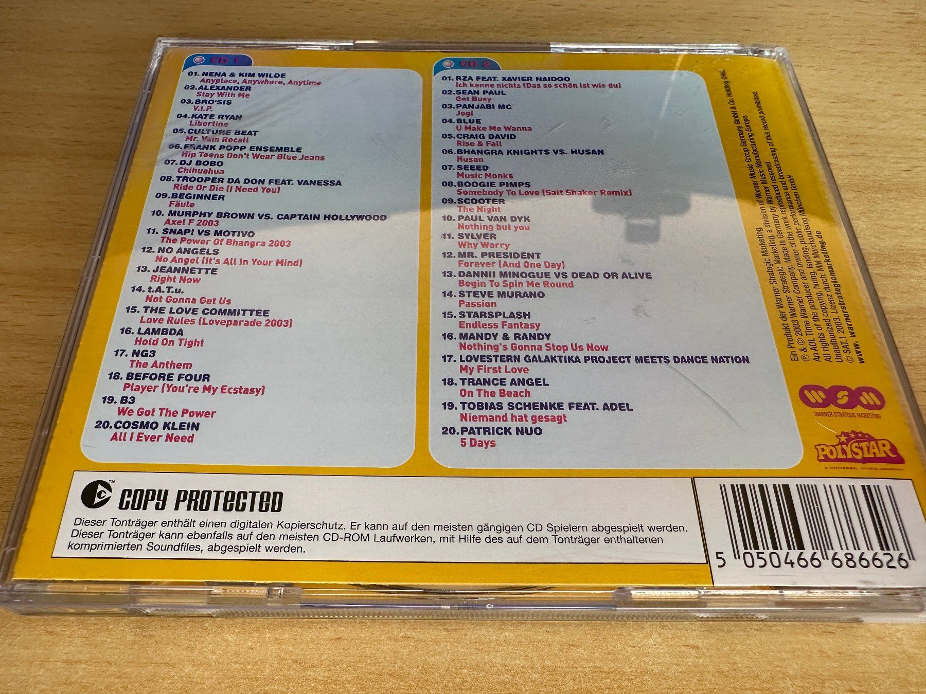 CD: Various – Mega Hits 2003 Die Zweite - 2 CD – Usato da Rikon im Tösstal venduto da Alpenmutz 1
