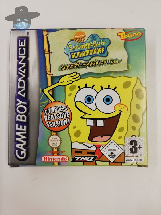 Spongebob Schlacht Um Bikini Bottom Nintendo Gba Kaufen Auf Ricardo 8948