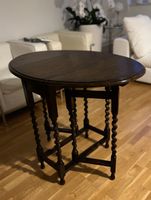 Antiker Gateleg Klapptisch aus Eiche, Vintage